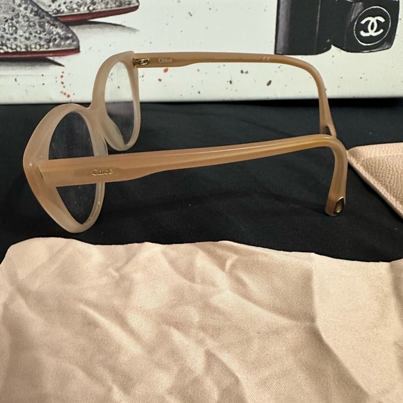 Light pink Chloe glasses EUC - Picture 4 of 11
